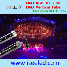 Disco 3D RGB LED caurule adresējama skatuves gaisma